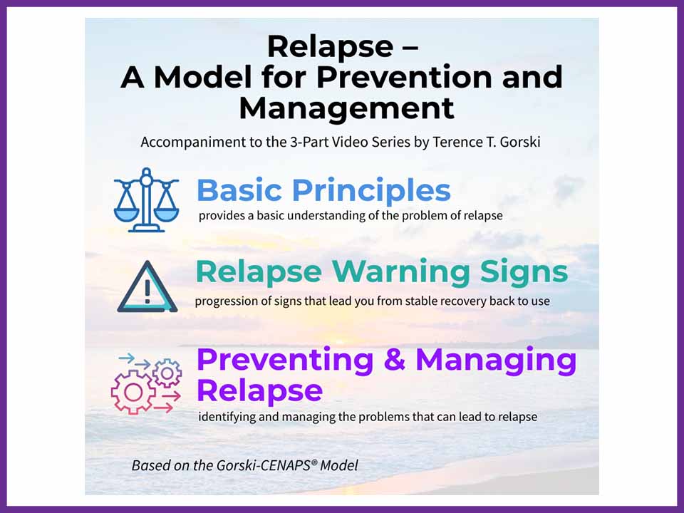 SERIES III: Relapse - A Model for Prevention and Management - Accompaniment Text